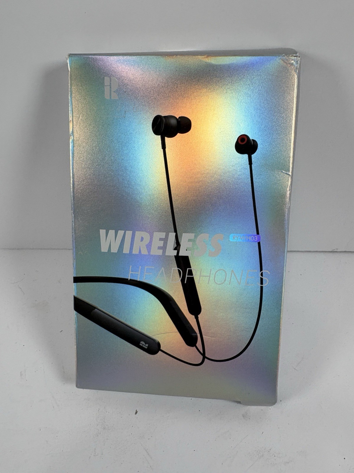 RY-WH03 Wireless Bluetooth Neckband Headphones Earbuds Mic