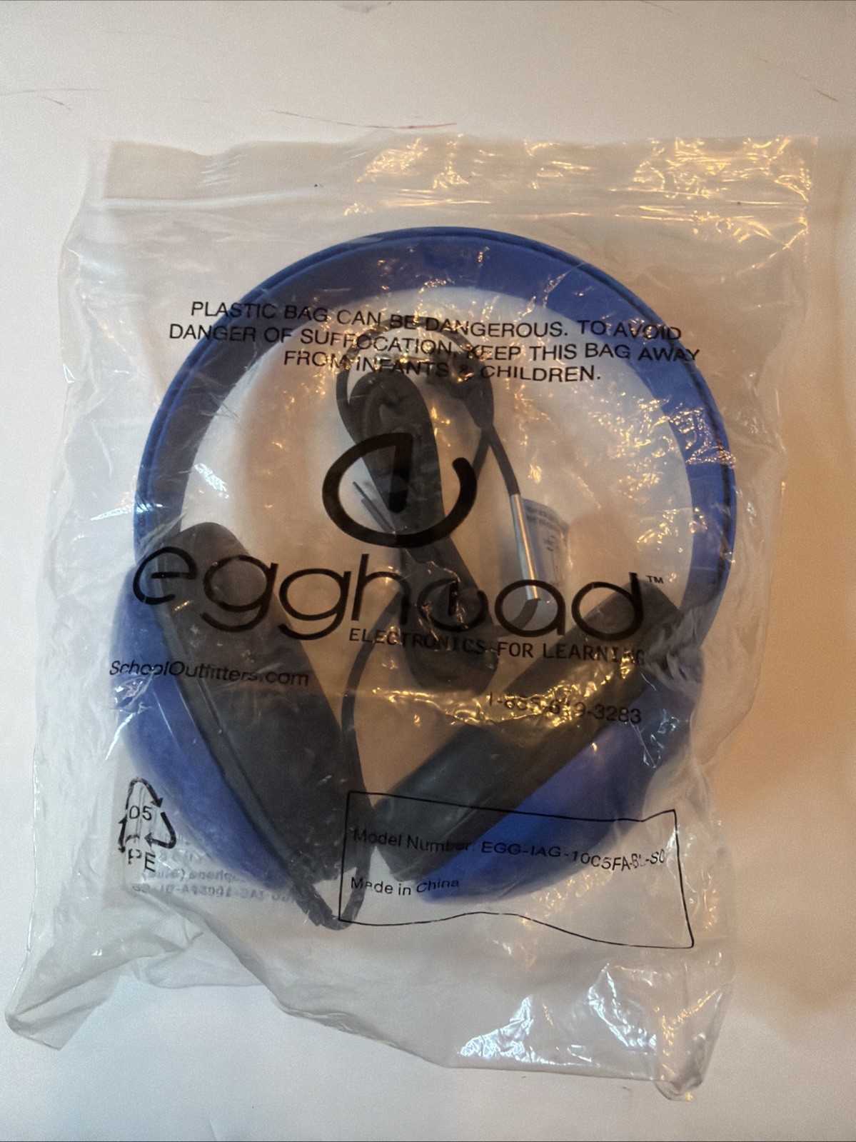 egghead electronics headphones model eggIAG-1005fa-bi-so