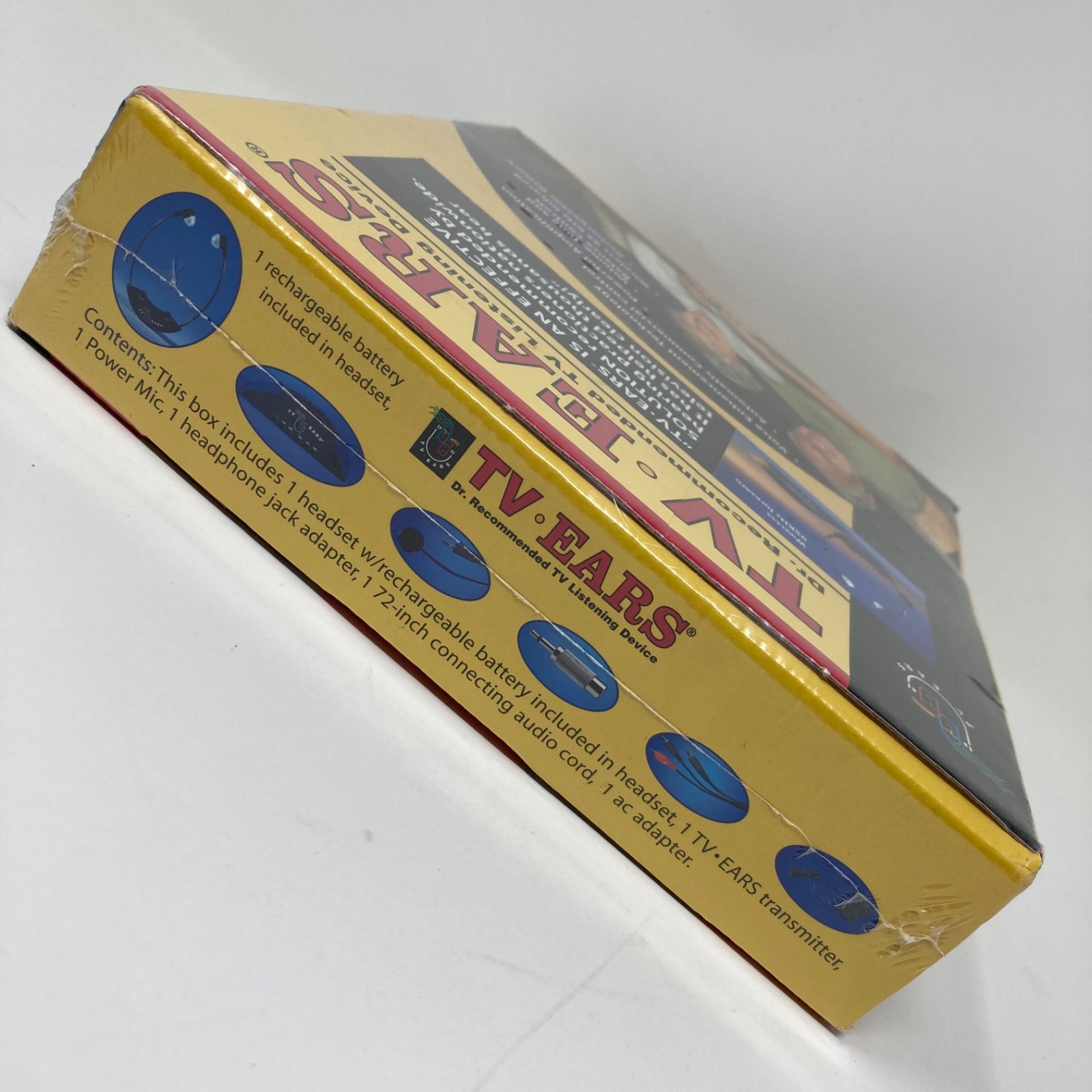 TV Ears Original Wireless Headset System TV Hearing Aid Device (New/Sealed)