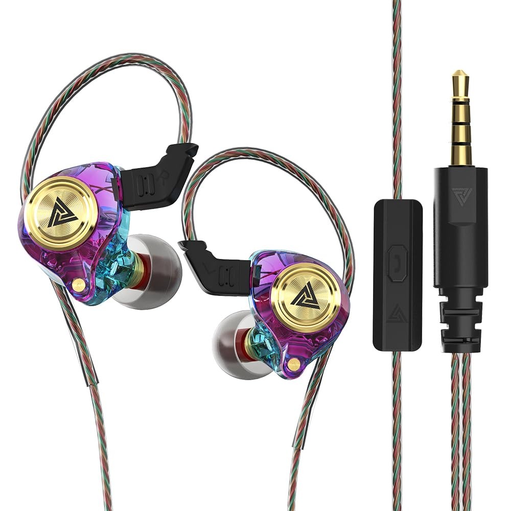 CNWUJASS AK3FILE Wired Earbuds, 3.5mm Sports in-Ear Headphones, Gaming Headse…