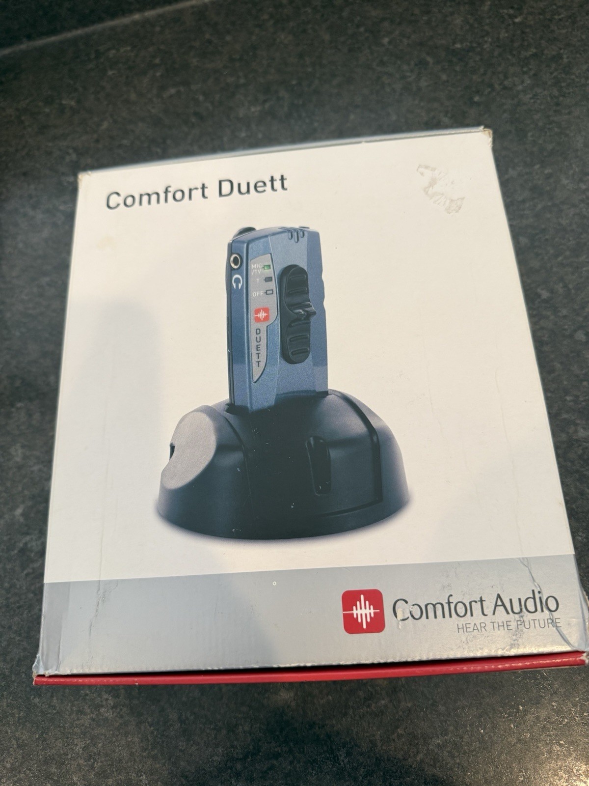 Comfort Audio Duett Personal Hearing Amplifier Listener Earbuds Headphone WORKS