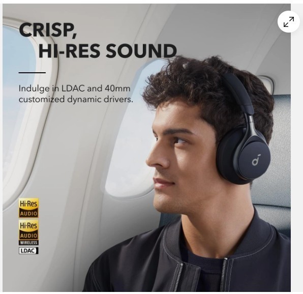 NEW Soundcore Space One Wireless Headphones 2X Stronger Voice Reduction 40H