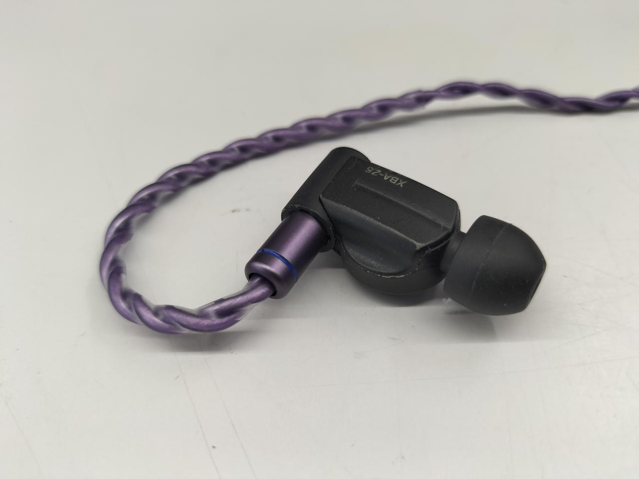 SONY XBA-Z5 Purple Earphone Inner Ear Receiver High Resolution Working