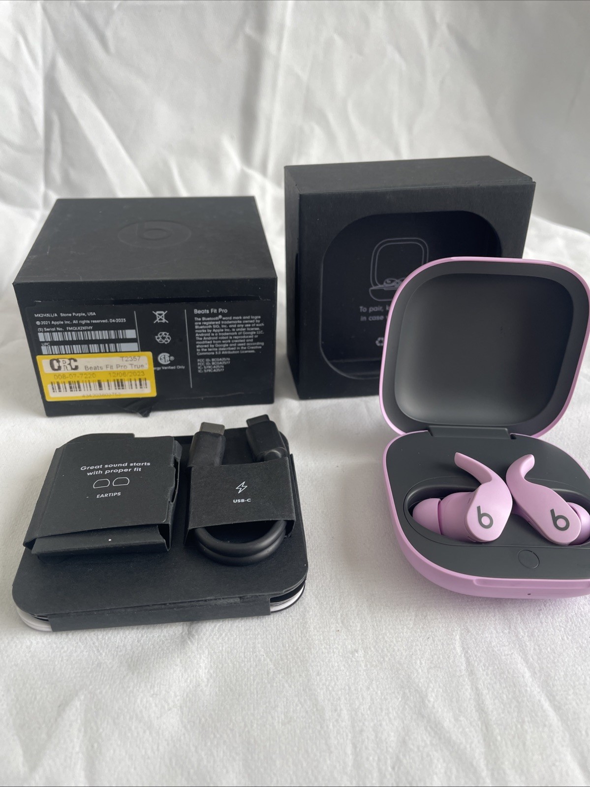 Beats by Dr. Dre Fit Pro True Wireless Earbuds – Stone Purple