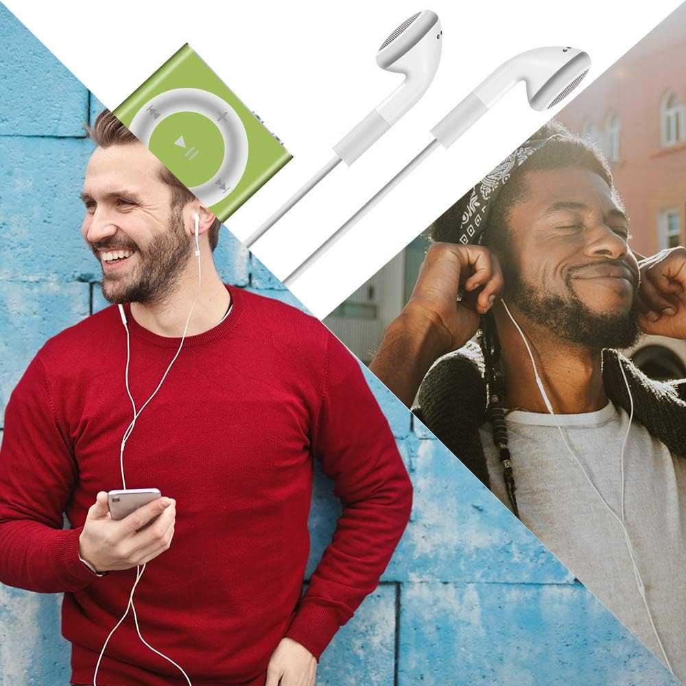 3.5Mm Earphone Earbuds Headphones with Remote for Shuffle 2 3 4 5 6, Touch 2G 3G