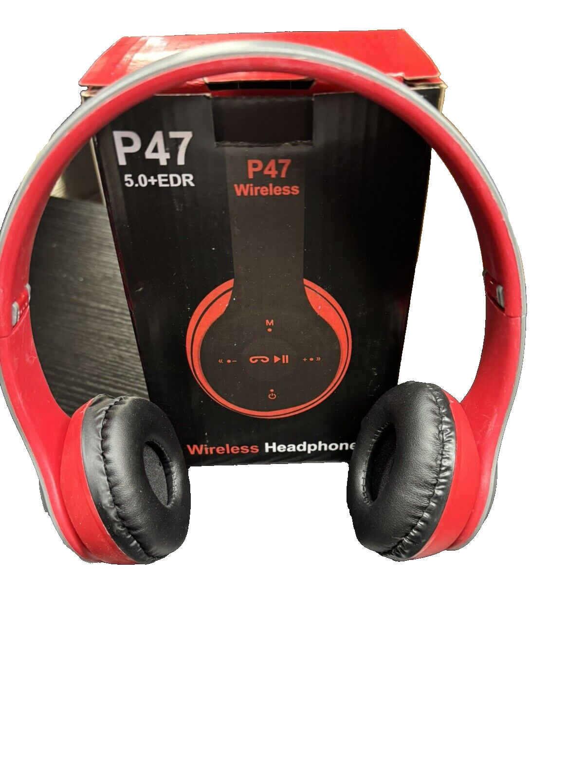 P47 Wireless Bluetooth Over the Ear Headphones US Seller