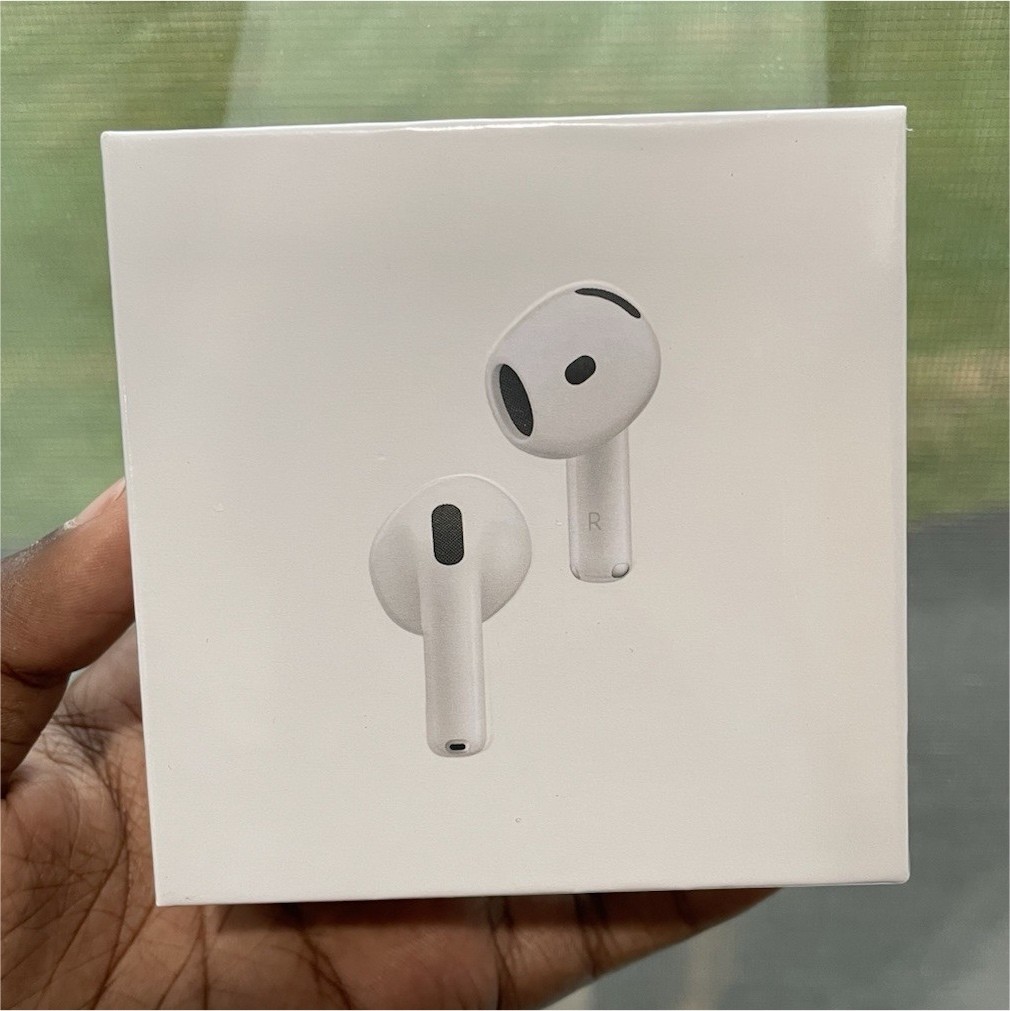 Apple AirPods 4 w/ Active Noise Cancellation In-Ear Bluetooth Earbuds, White