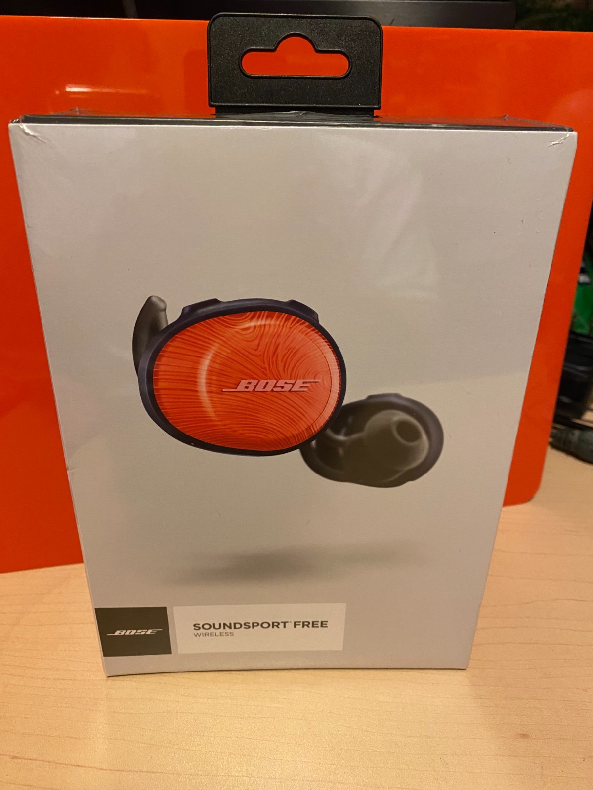 Bose SoundSport Bluetooth Wireless Earbud Headphones – Orange New and Sealed