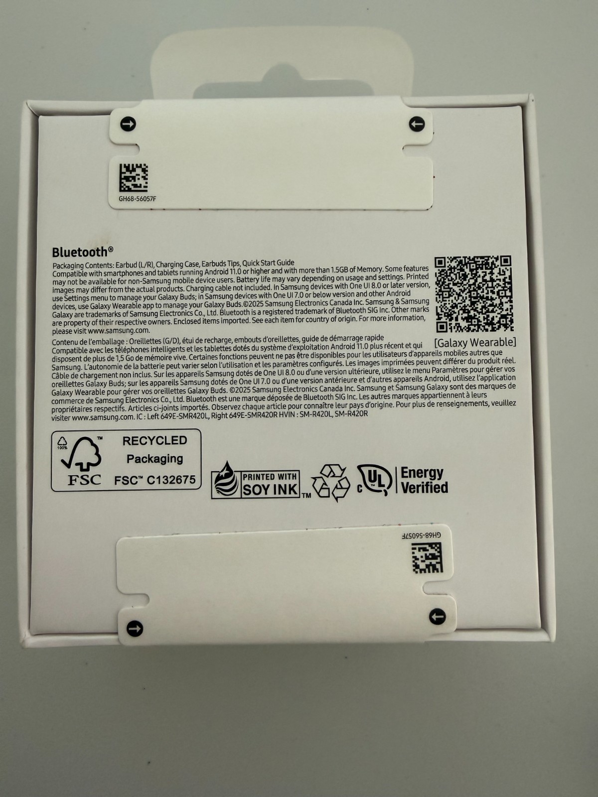 NIB Samsung Galaxy Buds 3 FE, Sealed Unopened Active Noise Cancellation (ANC)