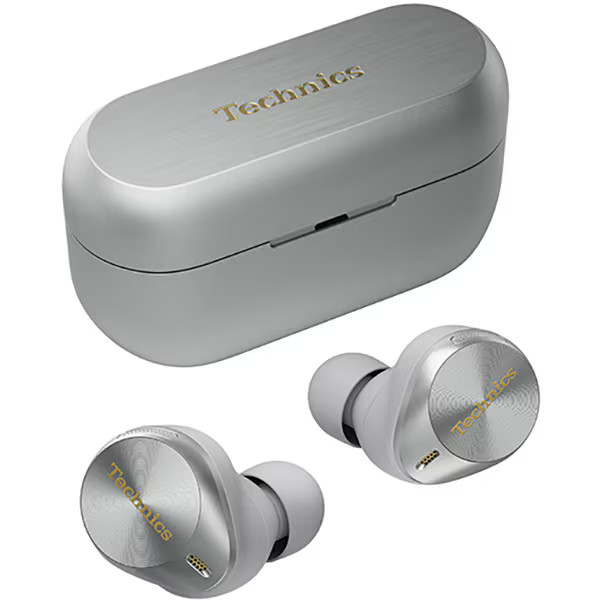Technics EAH-AZ80 Wireless Bluetooth Noise Cancelling Earphones Silver R87240174