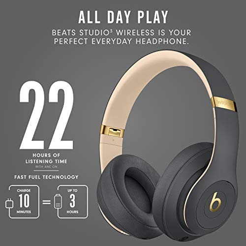 Beats Studio3 Headphones – Shadow Gray (2020) (MXJ92LL/A)