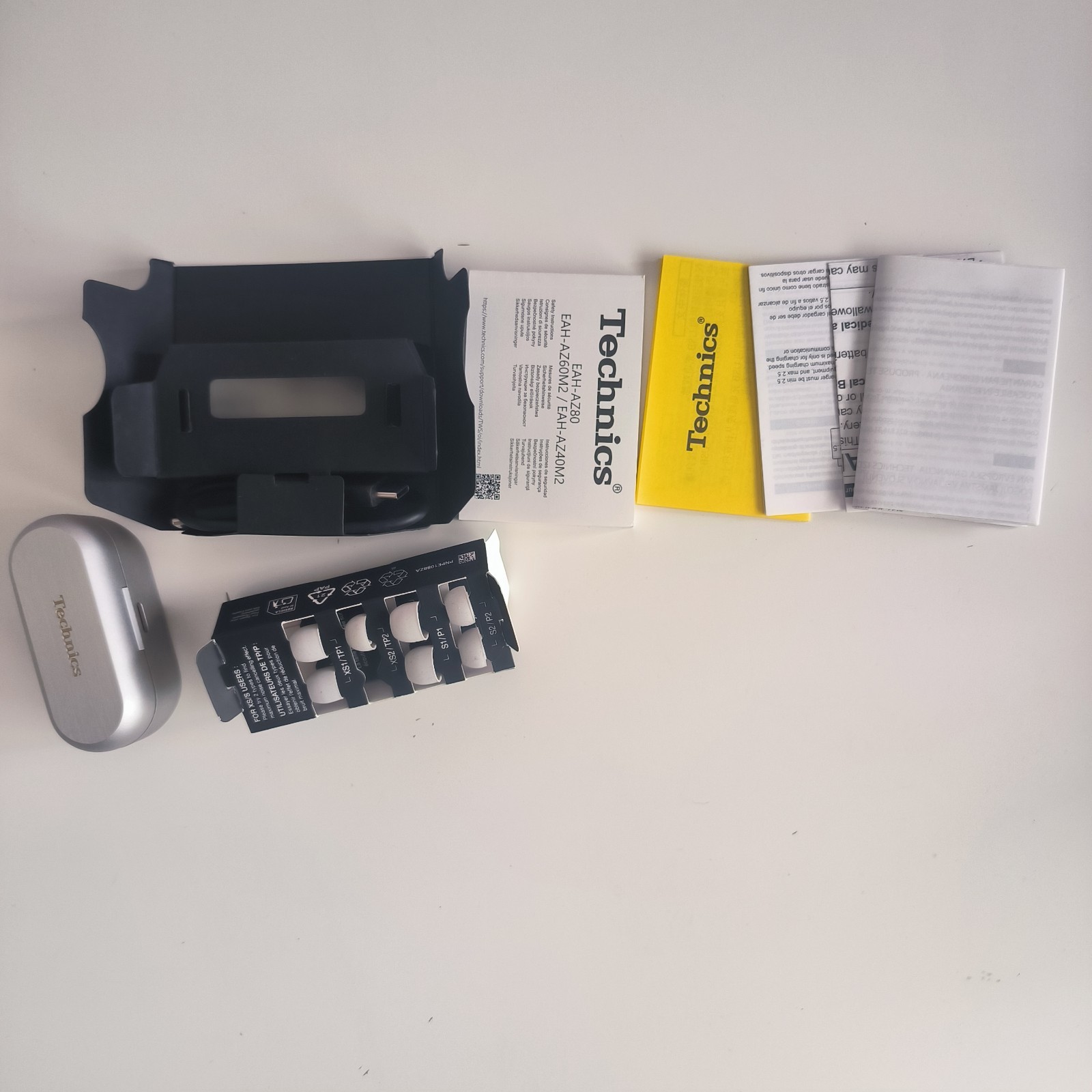 Read! Technics Hi-Fi True Wireless Bluetooth Earbuds ANC Multipoint Silver