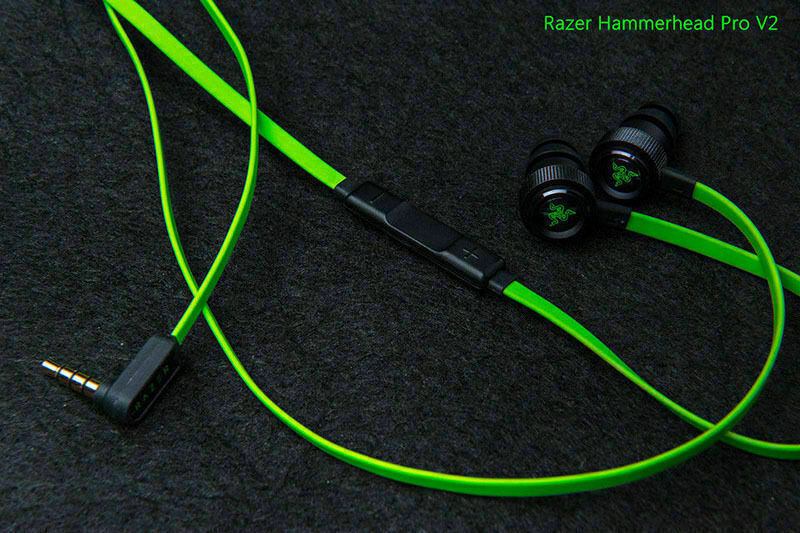Razer Hammerhead Pro V2 In-Ear PC Music Game Headset headphone earphone with Mic