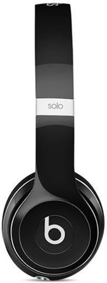 BEATS SOLO 2 WIRED ON EAR HEADPHONE SOUND ISOLATION LUXE EDITION BLACK ML9E2AM/A