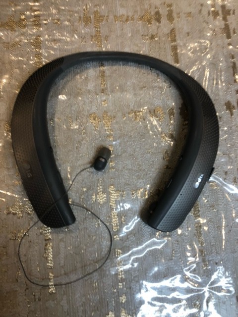 LG Tone HBS-W120 Wireless Bluetooth Headset shoulder speaker earbuds Headphones