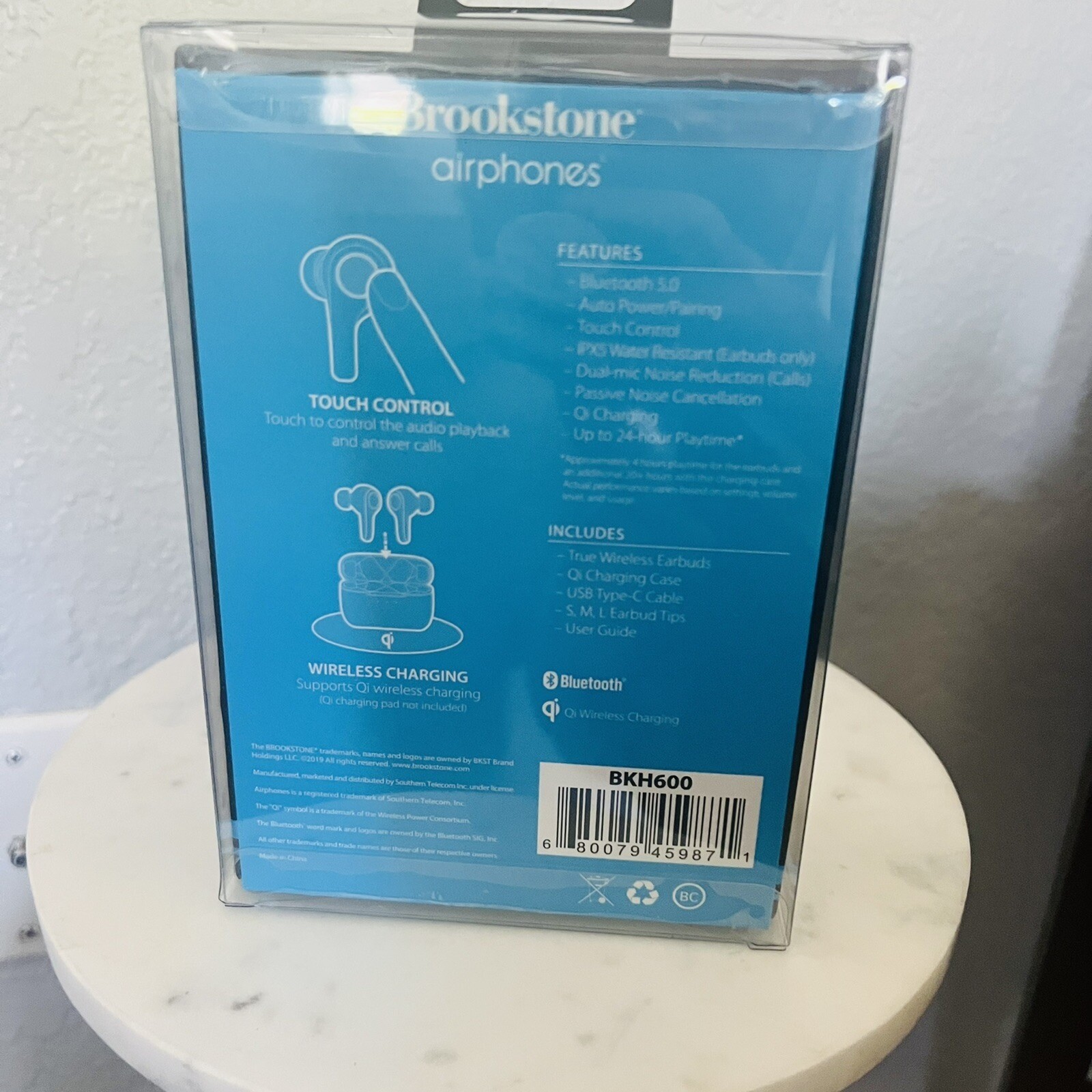Brookstone Airphones True Wireless Earbuds BKH600