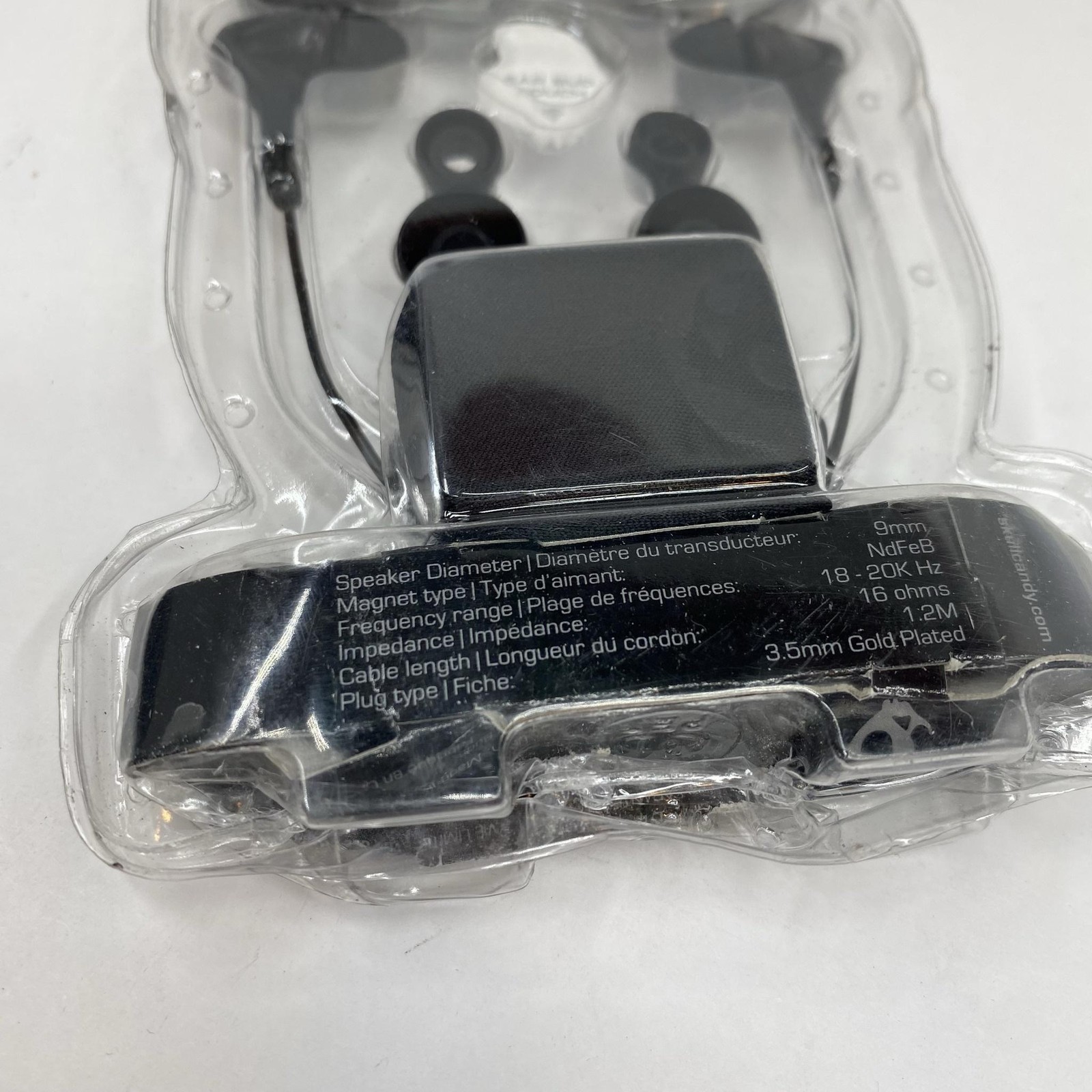 Skullcandy Smokin’ Buds In-Ear Wired Earbuds – Noise-Isolating New Black