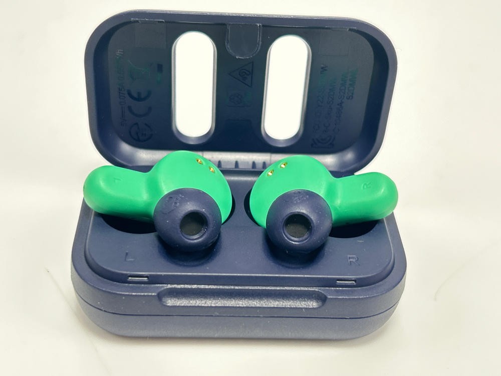 Skullcandy Dime True Wireless Bluetooth Earbuds 12Hr Mic – Dark Blue Green
