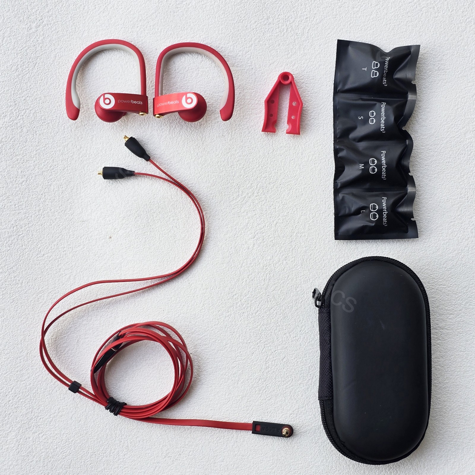 MMCX Mod Wired Earphone w.Authentic Beats Powerbeats 2 B0520 B0548 Heavy Bass