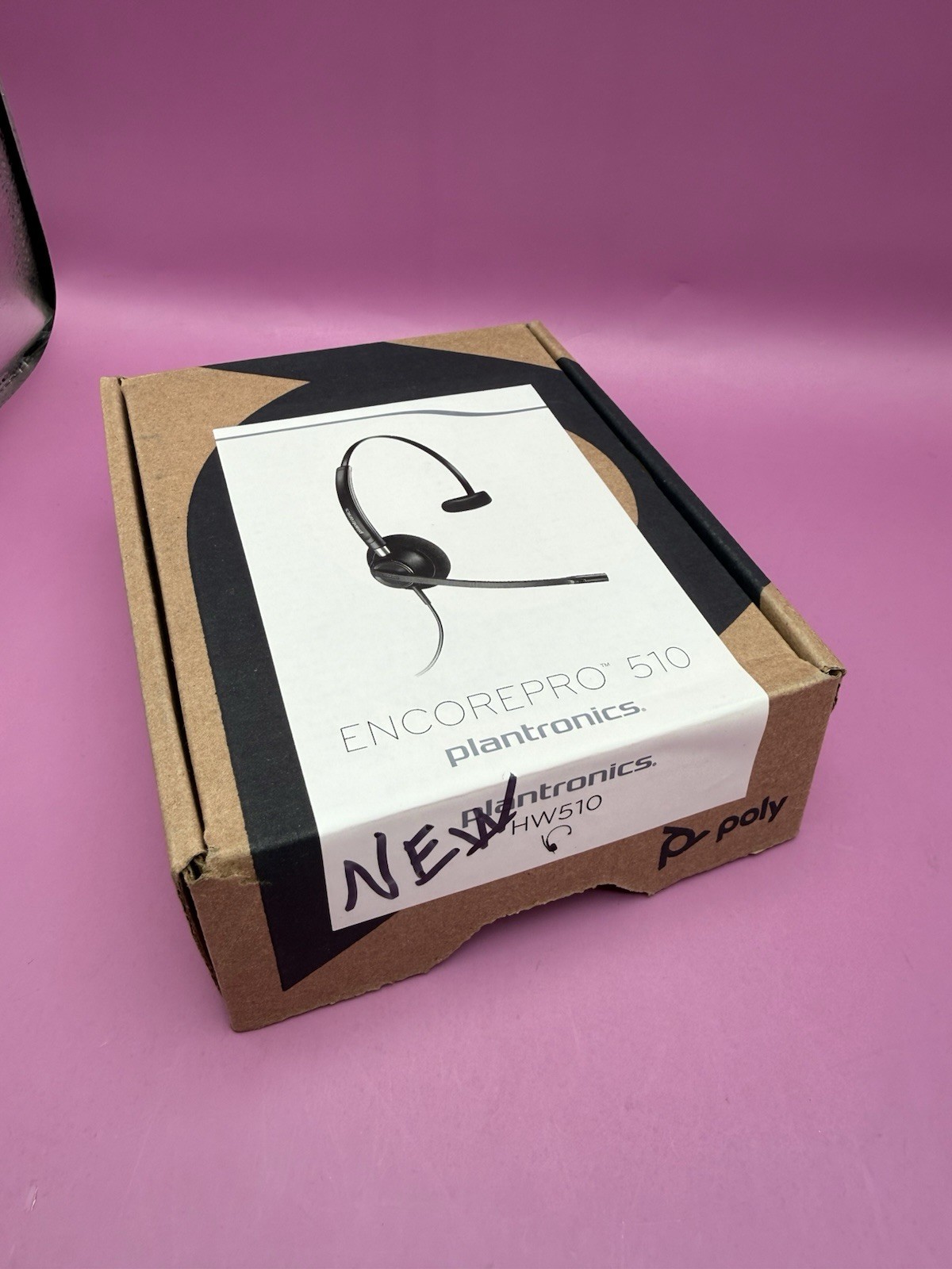 Poly EncorePro 510 with Quick Disconnect Monoaural Headset TAA