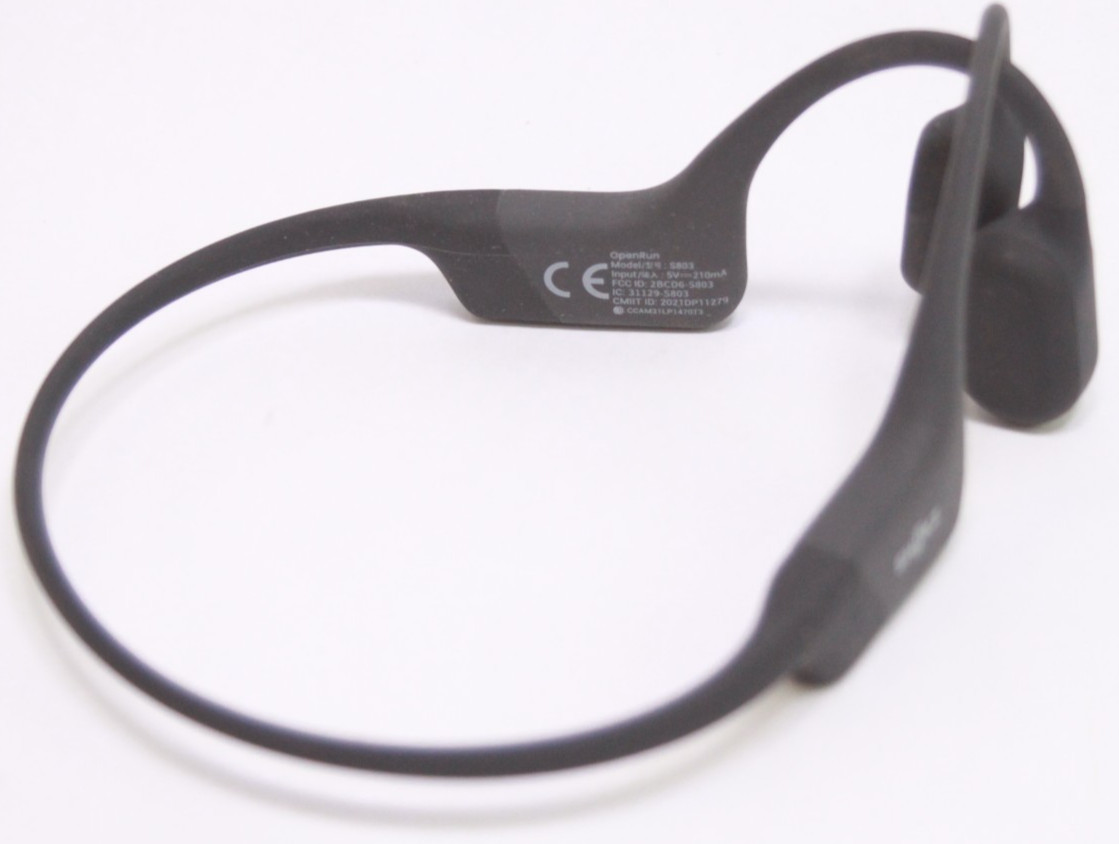 Shokz – OpenRun S803 Bone Conduction Open-Ear Endurance Headphones – Black