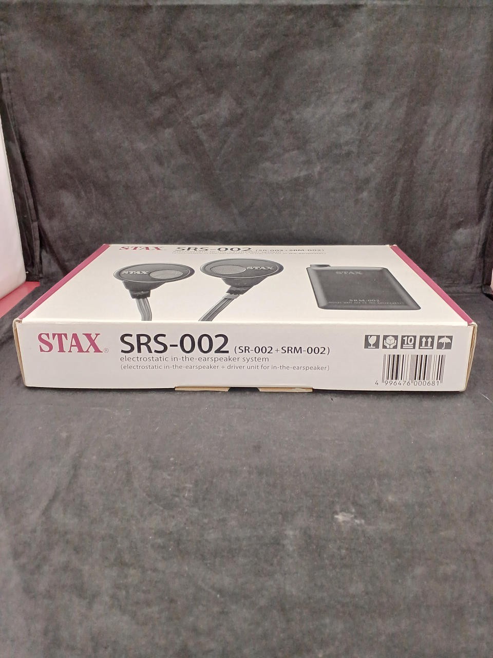 STAX SRS-002 SR-002 Earspeaker + SRM-002 Driver Unit Fully Working JAPAN