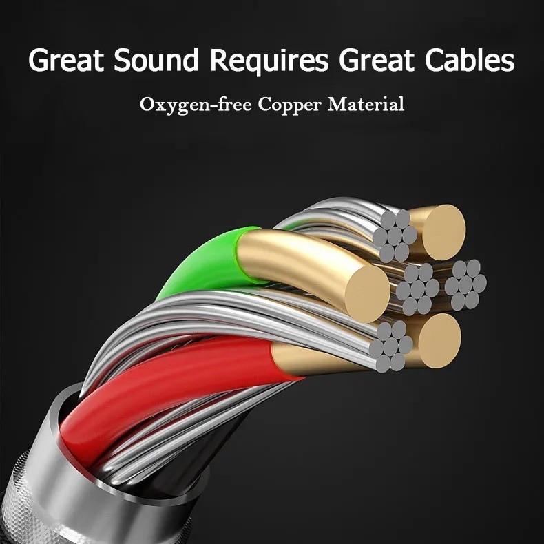 3.5mm Wired Earphones In Ear Headphones Mic Stereo Earbuds for Phones MP3