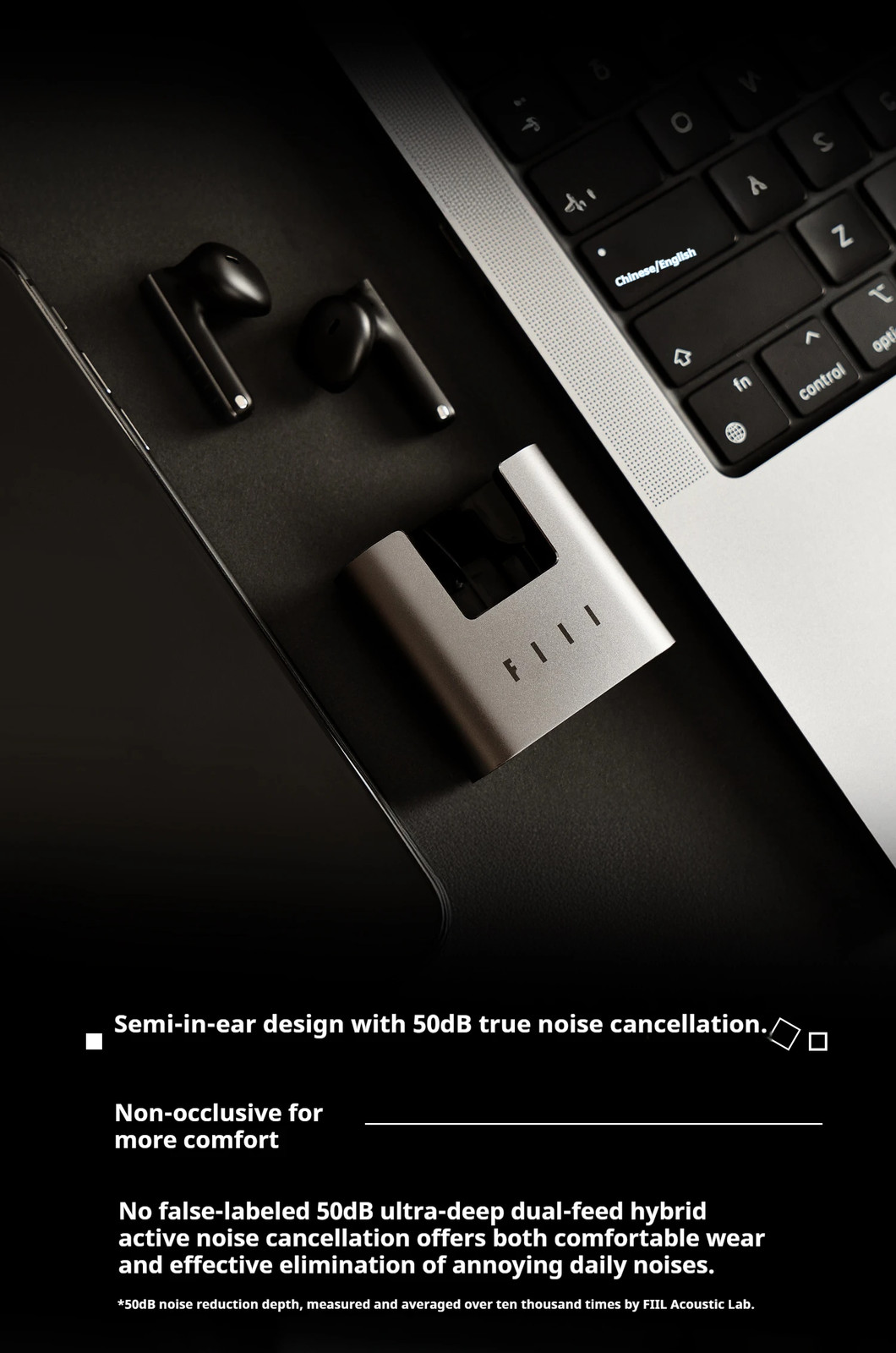 Wireless Earphones Bluetooth Noise Canceling TWS In-Ear Headphones with Charging