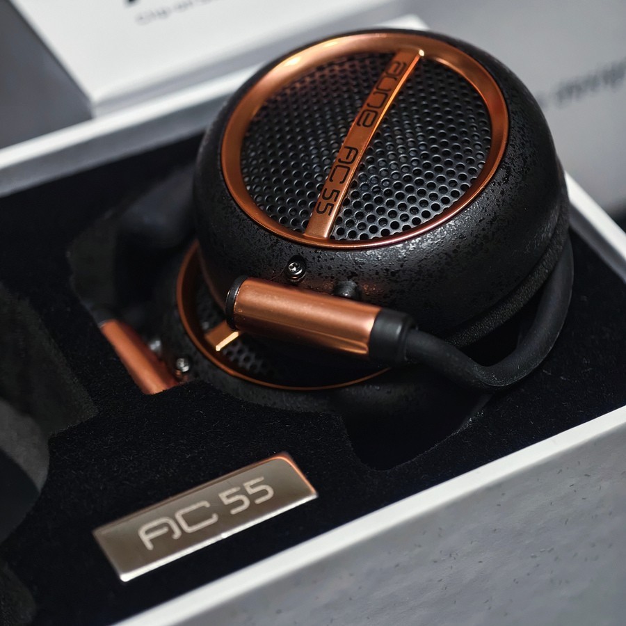 Aune AC55 Stereo 3.5mm/4.4mm Clip-on Hifi Earphones Interchangeable Cable