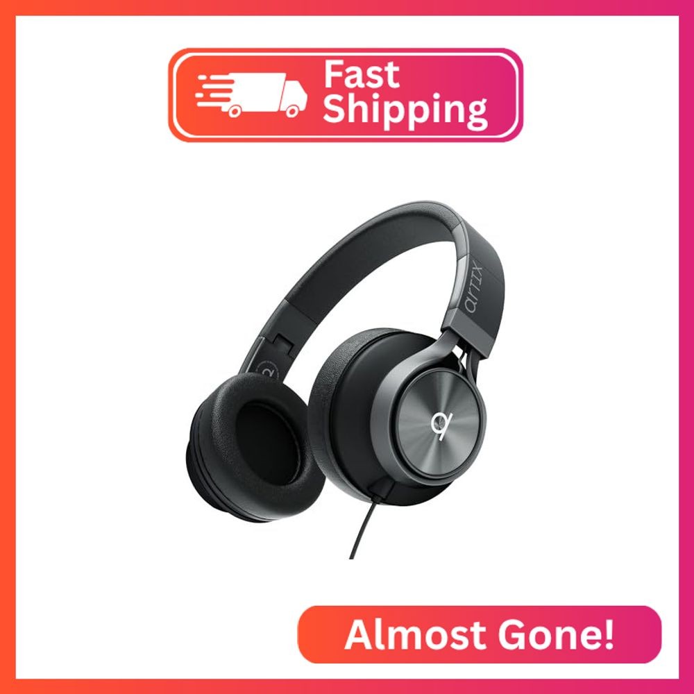 Artix CL750 Adults & Kids Headphones with Cord – Plug-In Over Ear Headphones Wir