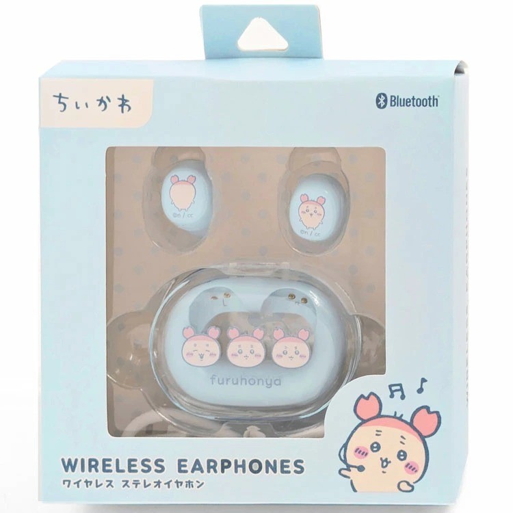 Chiikawa CK-64E Wireless Bluetooth Earphones Pink Blue Gourmandise NEW