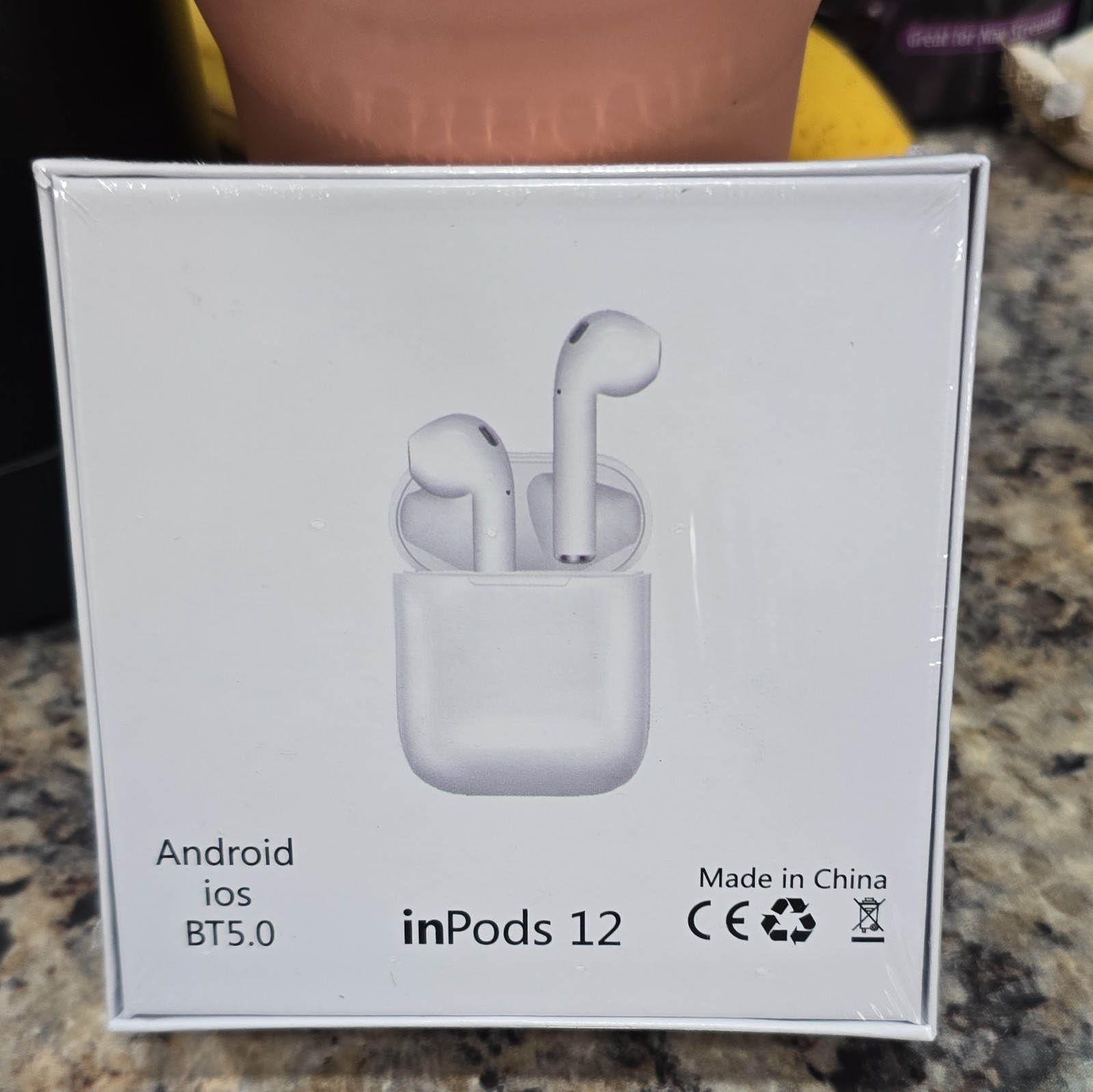 inPods 12 True Wireless Stereo Bluetooth Earbuds – Black, Blue, Gray, White