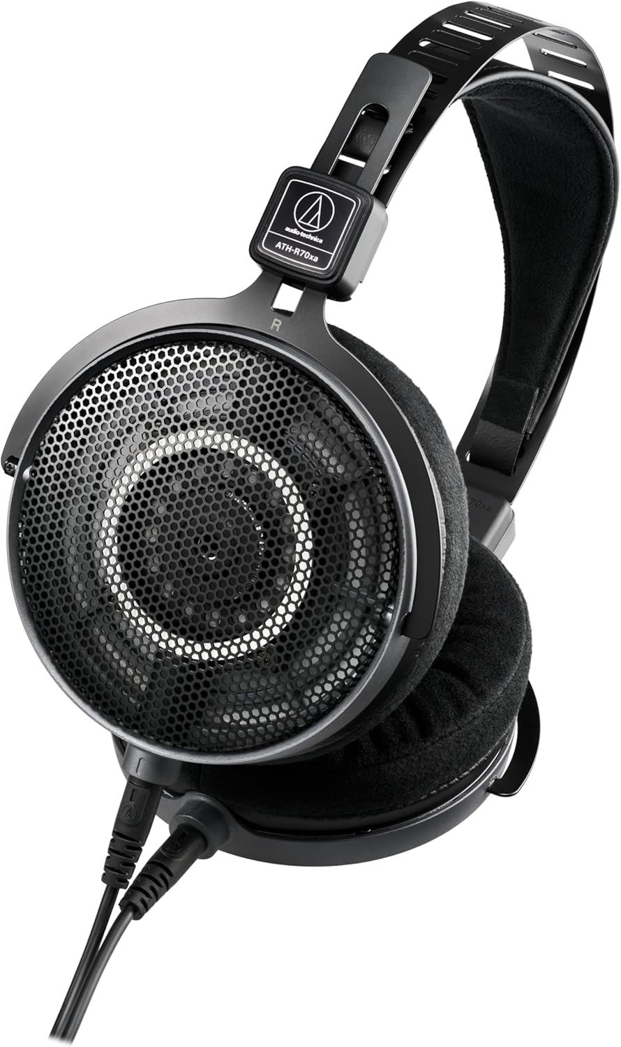 Audio-Technica ATH-R70xa open monitor headphones wired music listening