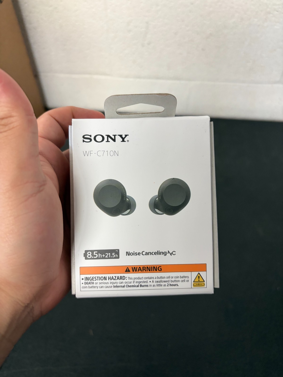 Brand New Sealed Sony WF-C710N Truly Wireless Noise-Canceling Earbuds Black