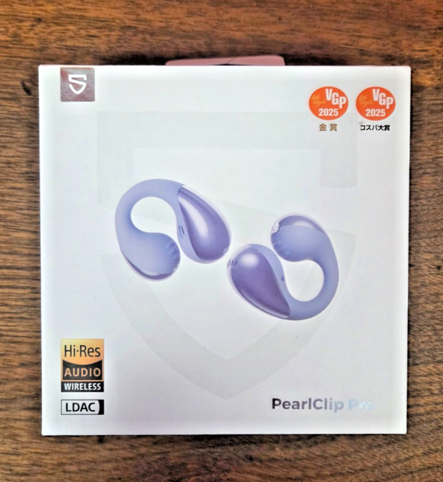 New Soundpeats Pearl Clip Pro Bluetooth 6.0 with Mic, IPX5 Waterproof Headphones