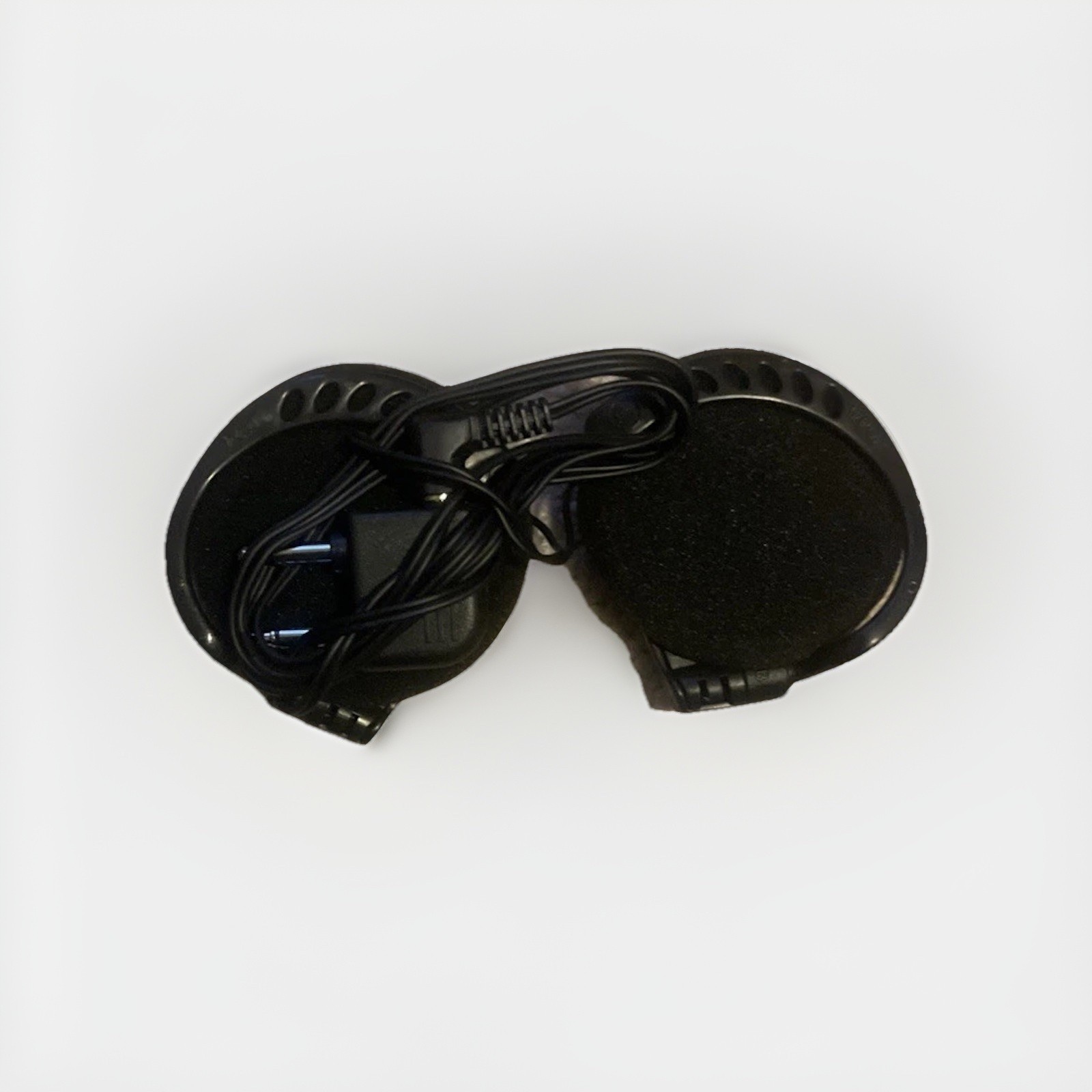 90’s Delta Airlines Over the Ear Headphones Ear Buds Black VINTAGE RARE Plug In