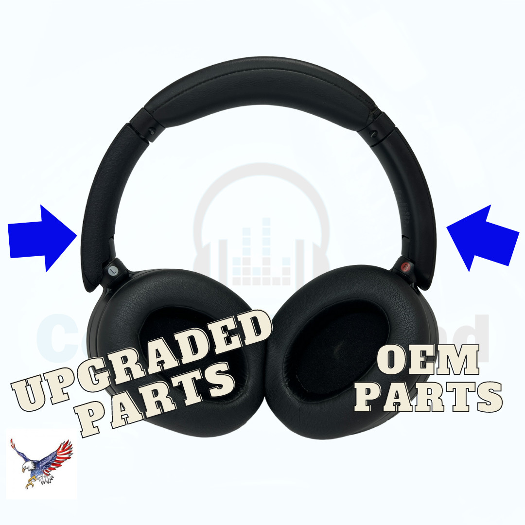 Replacement Side Cover Slider Part KIT for Sony WH-XB910N WHXB910N Headphones