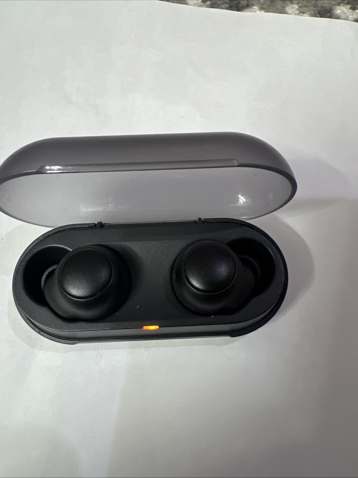 Sony Earbuds YY2952 Black WF-C500. Used Works