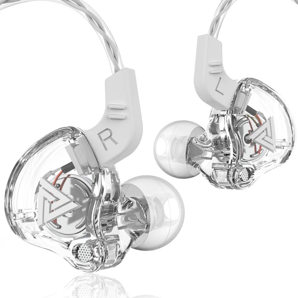 QKZ AK6 3.5mm Wired Earphones – HiFi Sound, Gaming Headset,Bass Earbuds