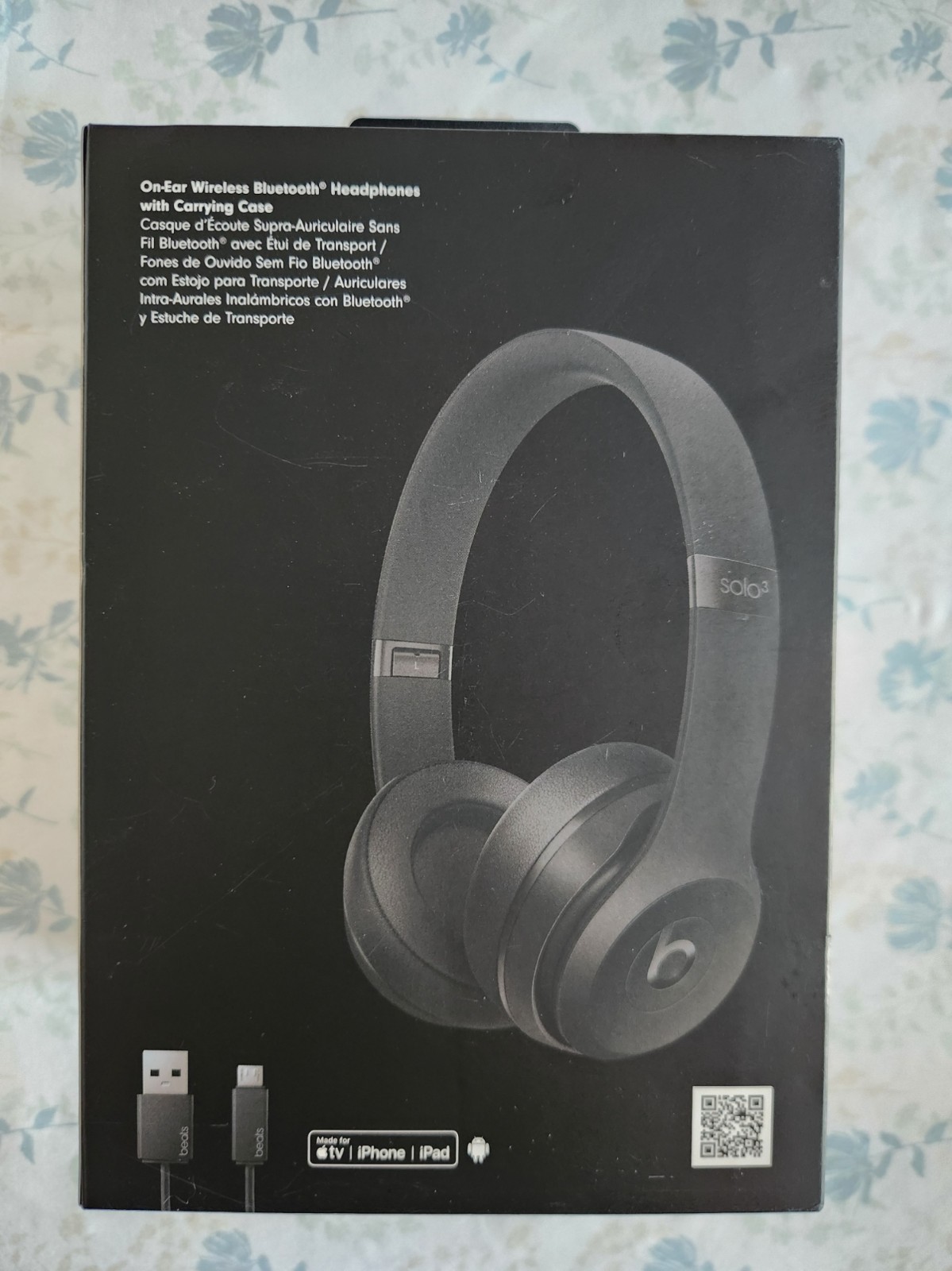 Beats by Dr. Dre Solo3 Over the Ear Headphones – Gloss Black (Free Shipping)