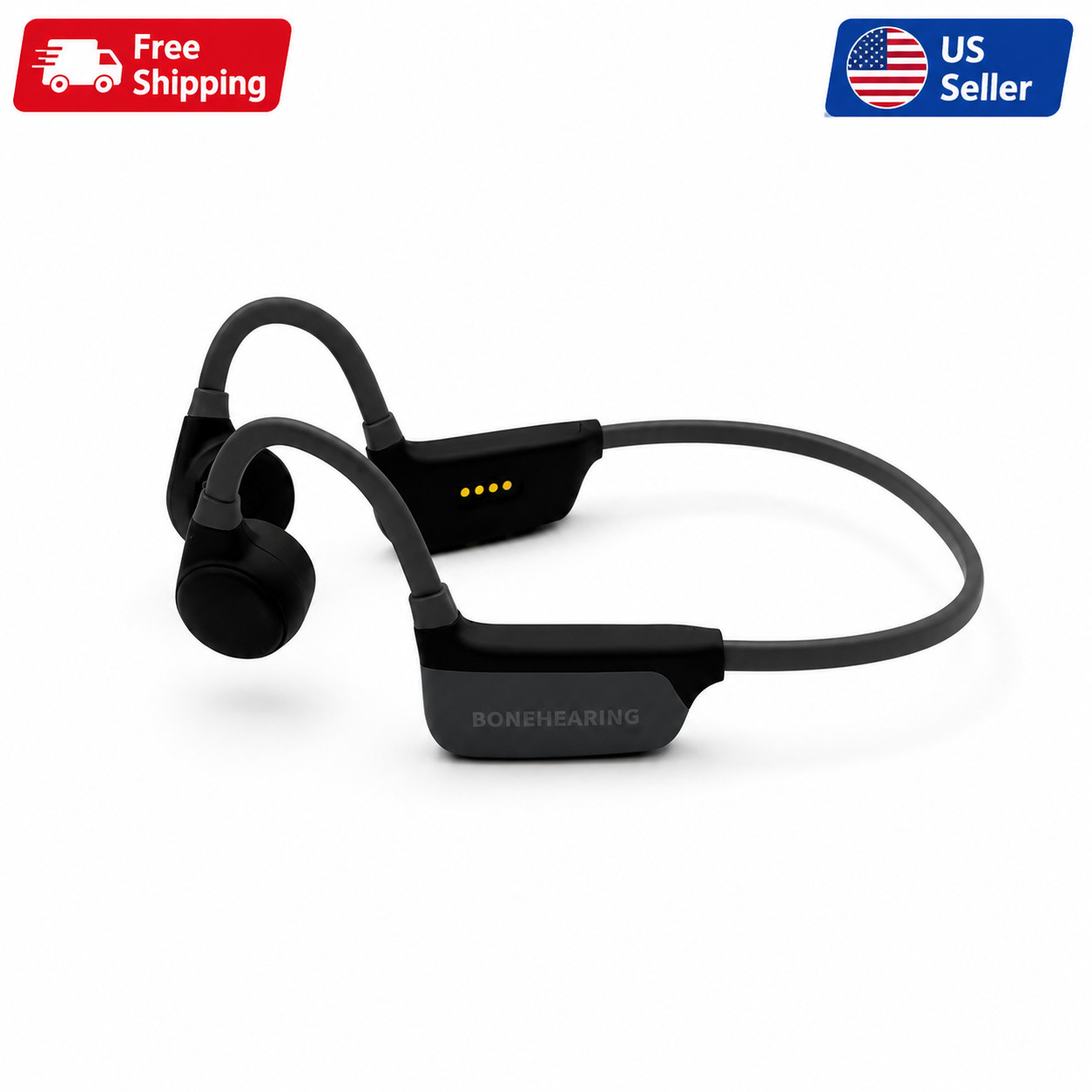 BoneHearing S1 Bone Conduction Sound Amplifier Headphones Open Ear