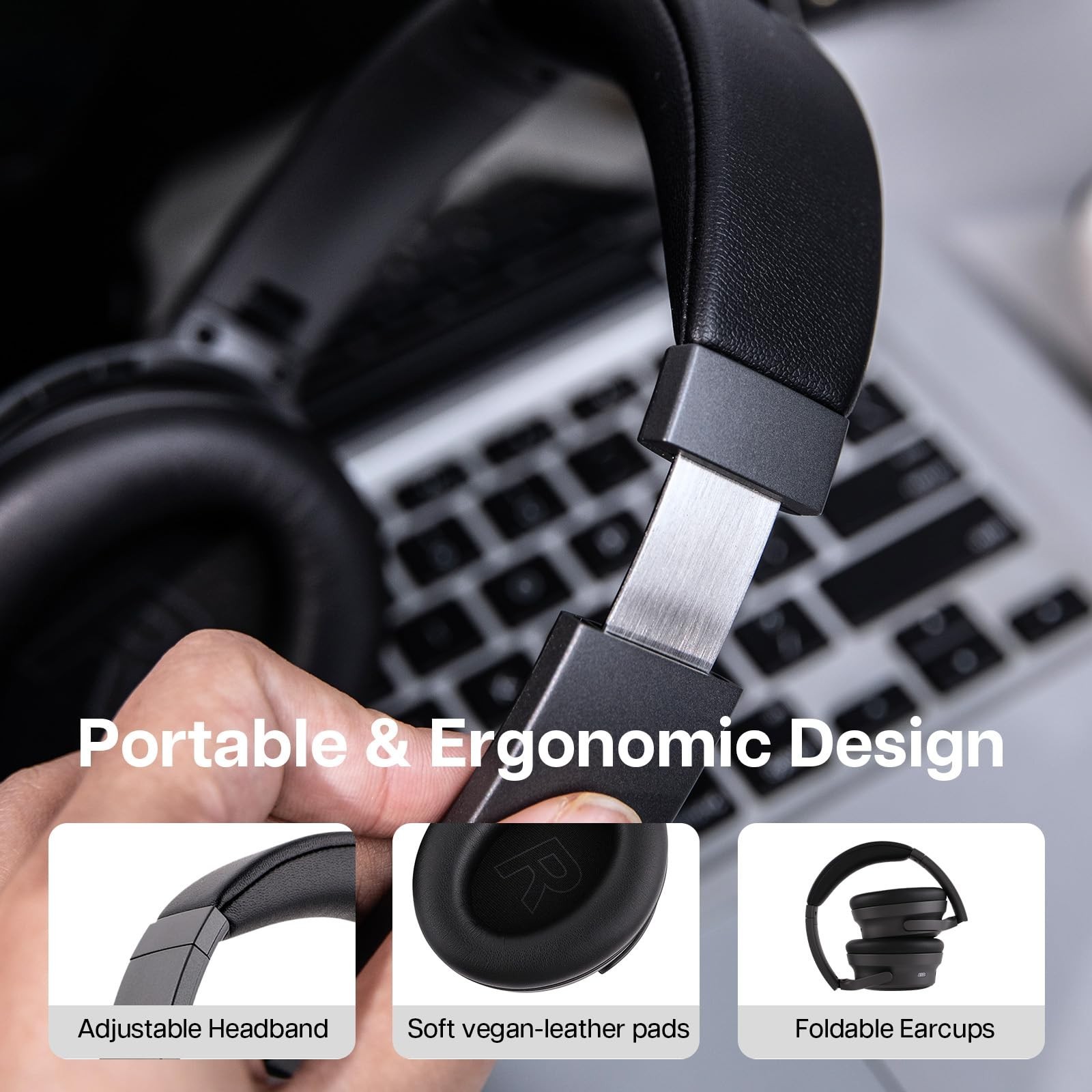Linsoul Kiwi Ears Ardor Bluetooth 5.4 HiFi Closed Back Over-Ear Headphone
