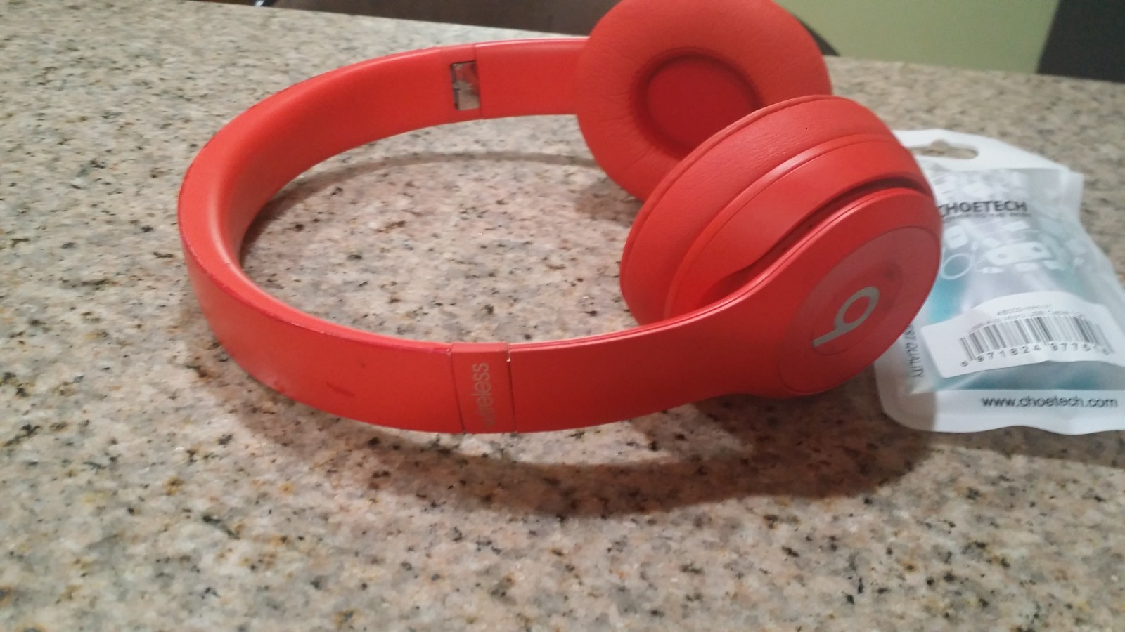 Beats by Dr. Dre Solo3 Wireless On-Ear Headphones Red