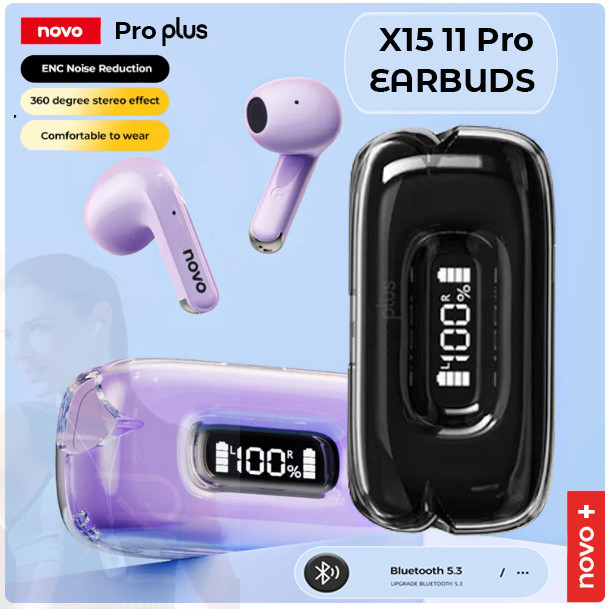 Lenovo X15 pro Bluetooth 5.4 Earphones Sport Ball OR JR07, TF-T07, HY-26 U PicK