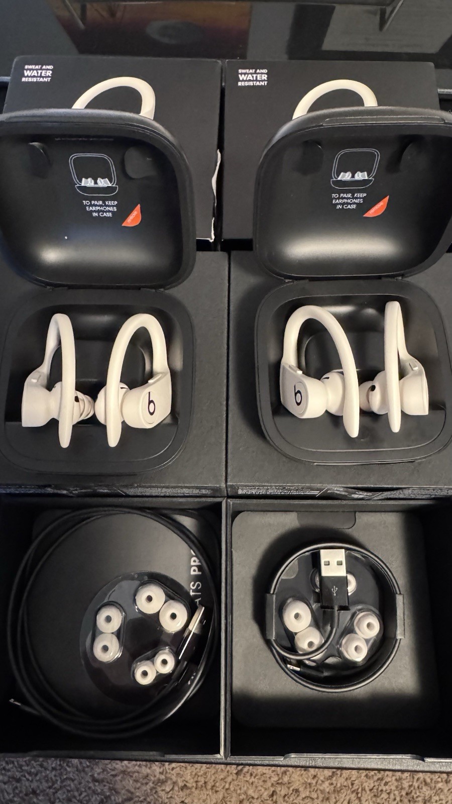 Beats MV722LLA Powerbeats Pro Wireless Earphones Ivory – PLEASE READ