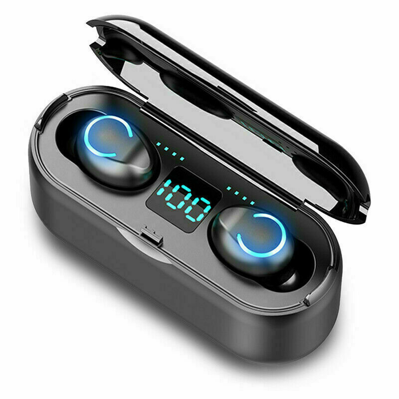Waterproof Bluetooth 5.0 Earbuds Stereo Sport Wireless Headphones in Ear Headset