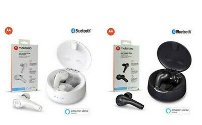 Motorola Verve Buds 500 True Wireless In-Ear Headphones Amazon Alexa Pick Color
