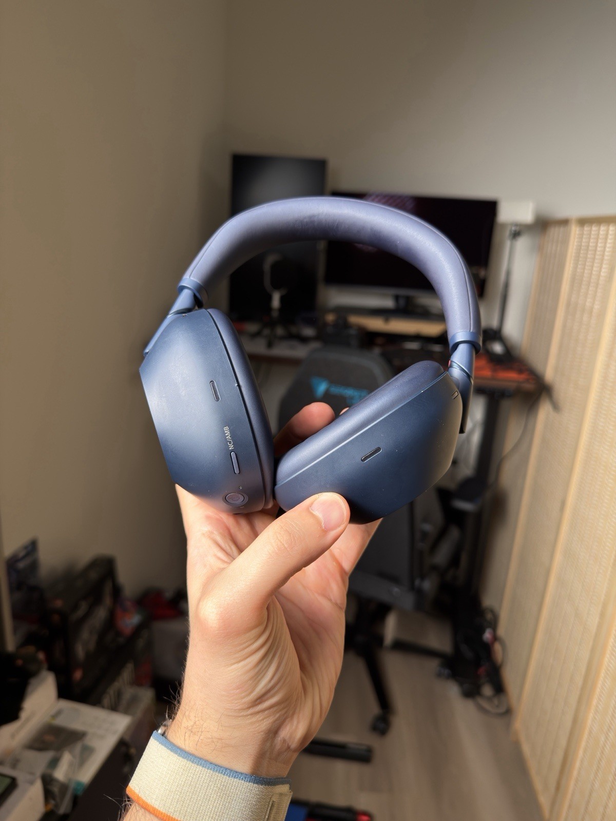 Sony WH-1000XM6 /L The Best Wireless Noise Canceling Headphones – Midnight Blue