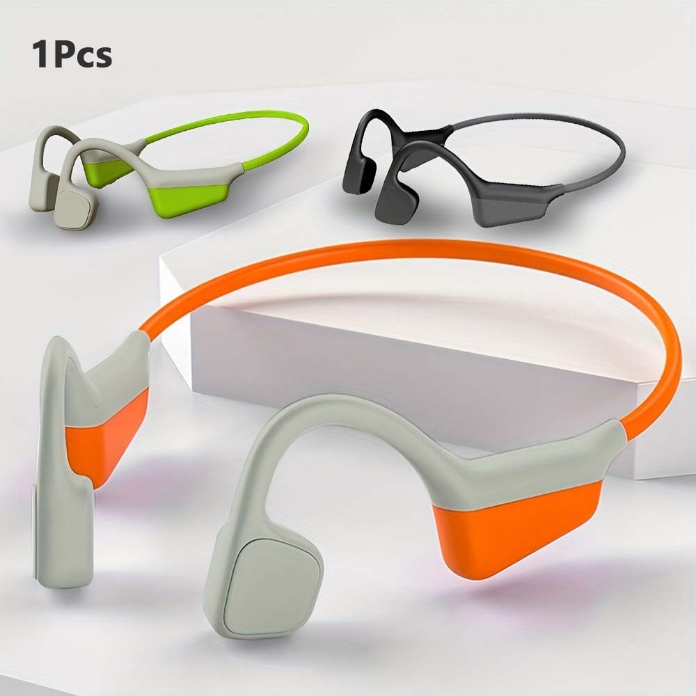 Waterproof Bone Conduction Headphones ENC Noise Reduction Fit Sports & Daily Use