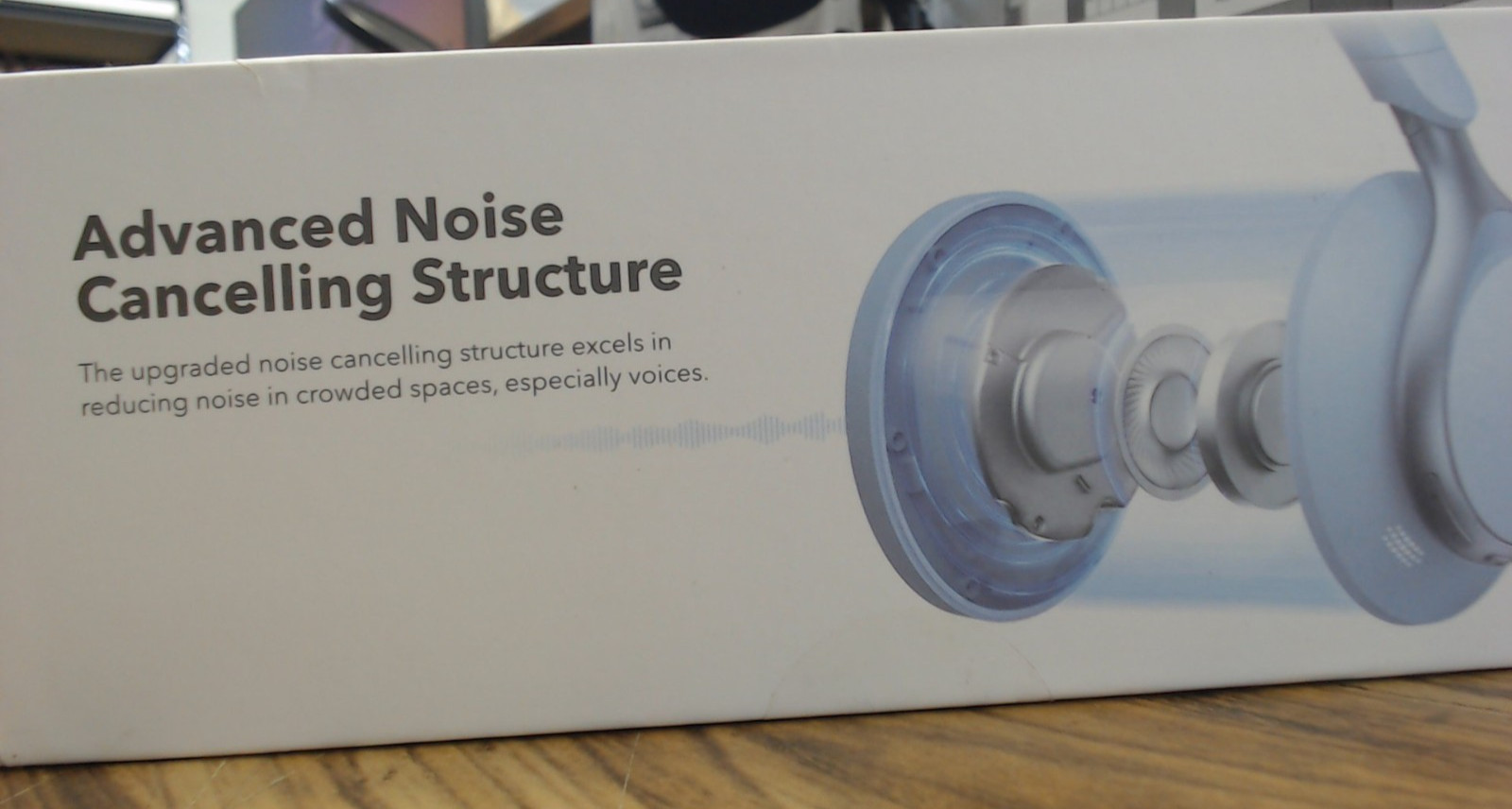 Soundcore Space One Wireless Over Ear Headphones Blue, New In Box (CJL007173)